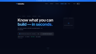 Screenshot of buildability.us