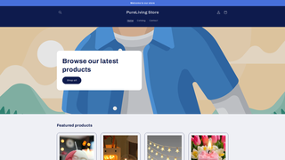 Thumbnail of purelivingstore.com