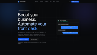 Screenshot of futureframesolution.com