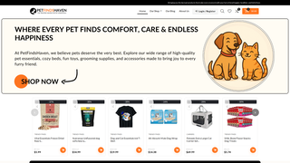 Thumbnail of petfindshaven.com