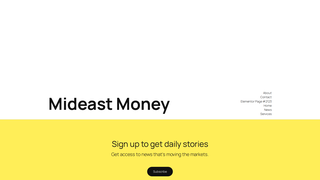Thumbnail of mideastmoney.com