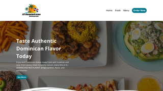 Screenshot of eldominicanony.com