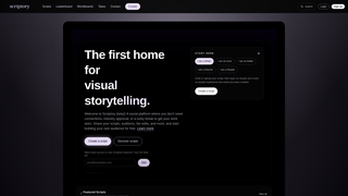 Screenshot of thescriptory.com