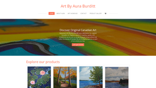 Thumbnail of artbyauraburditt.com