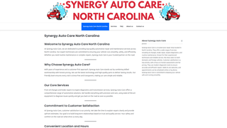 Thumbnail of synergyautocarenorthcarolina.com