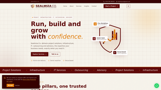 Screenshot of sealmizaco.com