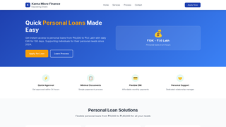 Thumbnail of kantamicrofinance.com