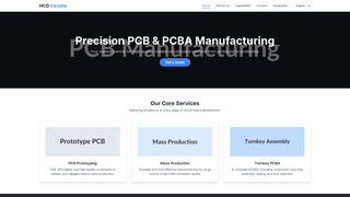 Thumbnail of hcdcircuits.com