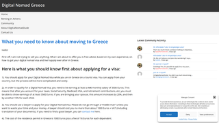 Thumbnail of digitalnomadgreece.com
