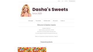 Thumbnail of dashassweets.com
