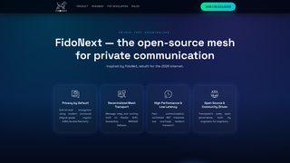 Screenshot of fidonext.org