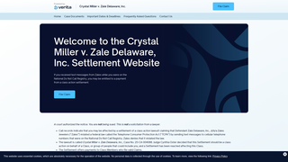 Thumbnail of zaletcpasettlement.com