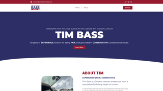 Thumbnail of timbassforjudge.com