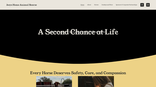 Thumbnail of joeyshomeanimalrescue.com