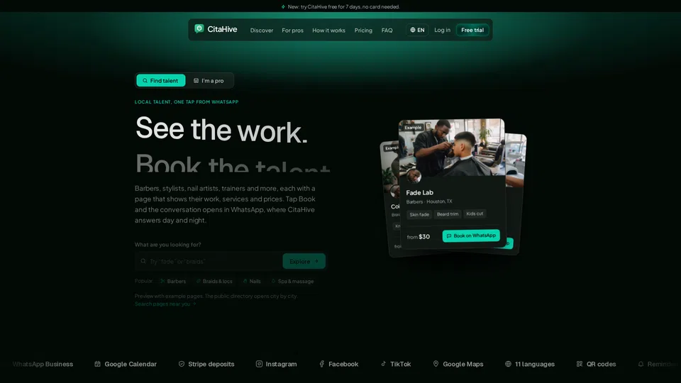 Site preview