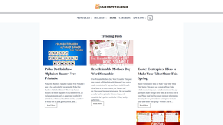 Thumbnail of ourhappycorner.net