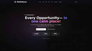 Thumbnail of mathnews.org