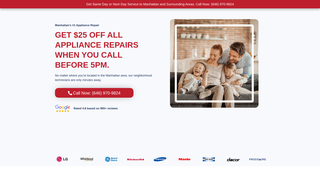 Thumbnail of central-park-appliance.com
