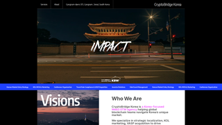 Thumbnail of cryptobridgekorea.com