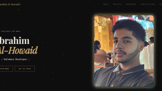 Screenshot of al-howaid.me