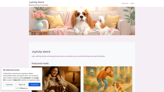 Thumbnail of joyfullyweird.com