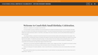 Thumbnail of coachricksmallbirthday.com