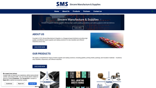 Thumbnail of sinceremanufactureandsupplies.com