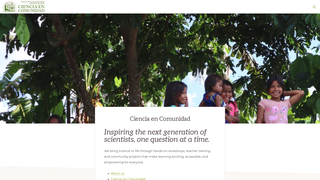 Thumbnail of cienciaencomunidad.com