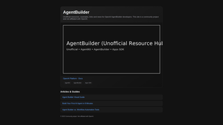 Thumbnail of agentbuilderopenai.org