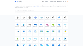Screenshot of msicons.com
