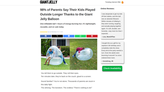 Thumbnail of giantjellybaloon.com
