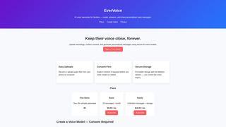 Thumbnail of 4evervoice.com