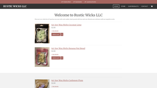 Thumbnail of rusticwicksllc.com