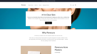 Thumbnail of porecura.com