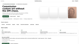 Screenshot of paintmesomething.com