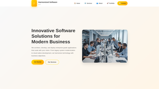 Thumbnail of harmonizedsoftwaree.com
