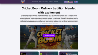 Thumbnail of cricketboomgame.com