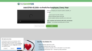 Thumbnail of taxsaver125.com