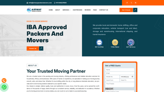 Thumbnail of airwaypackersmovers.com