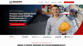 Thumbnail of roofingfountainebleau.com