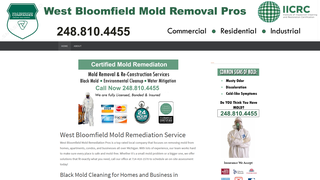 Thumbnail of westbloomfieldmoldremediation.com