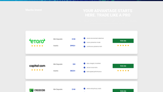 Thumbnail of machoinvest.com