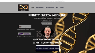 Thumbnail of infinityenergyheal.com
