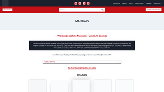Thumbnail of washingmachinemanuals.com