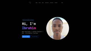Screenshot of ibrahimadil.dev