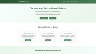 Thumbnail of balancedailyta.com