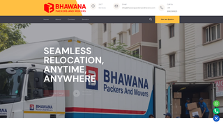 Thumbnail of bhawanapackersandmovers.com