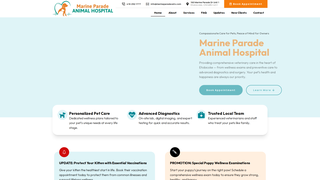 Thumbnail of marineparadevets.com