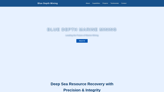 Thumbnail of bluedepthmining.com