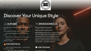 Thumbnail of brokedowndjswear.com